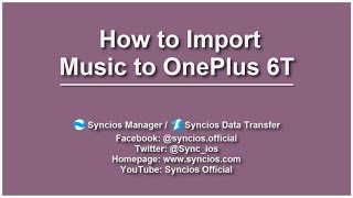 How to Import Music to OnePlus 6T [upl. by Onilatac]