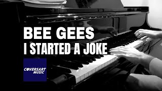 Bee Gees  I Started a Joke piano cover [upl. by Yzus]