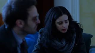 THE DEFENDERS  Jessica knows about Matts father scene RESCORED 1080p [upl. by Ocer]