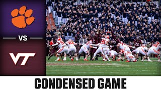 Clemson vs Virginia Tech Condensed Game  2024 ACC Football [upl. by Yornoc354]