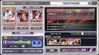 Nightmare Guild Quest 15893 Time Left Melee Squad Zero BLEACH Brave Souls [upl. by Nylqcaj]