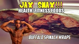 JAX SNAX HealthFitness Foods How to Make Protein Spinach Wraps [upl. by Lu504]