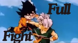 Trunks VS Goten Full Fight [upl. by Luckin]