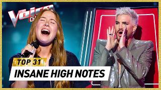 The Most Impressive HIGH NOTES of 2024 on The Voice [upl. by Stevy]