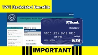 Texas TWC Unemployment How to Request Backdated Benefits Claims [upl. by Sanoj184]