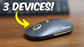 The Best Slim Budget Mouse Tecknet 3 Devices [upl. by Hedva]