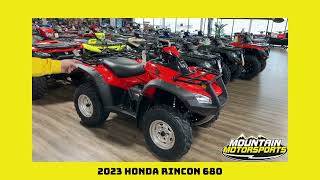 2023 HONDA RINCON 680 WALKAROUND [upl. by Henrik555]