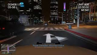 GTA 5  Dashcam Shows RCMP Officer Fatally Shoot Man Armed With Knife [upl. by Whitcomb]