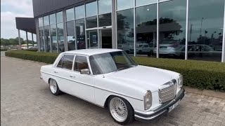 A 500HP 1970’s MercedesBenz W114 Check it out [upl. by Drain179]