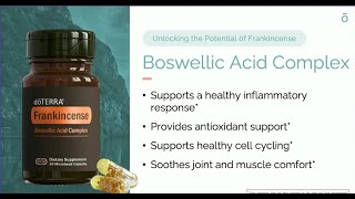 Frankincense Boswellic Acid Complex and Frankincense Stick  PJ Hanks [upl. by Akerdal]