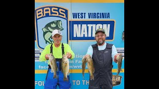 Kanawha River Charleston Bed Fishing Practice for BASS Nation WV Tournament 2nd Place Finish [upl. by Tatianna]