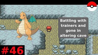 46 WALKTHROUGH POKEMON FIRE RED VERSION altering cave [upl. by Pastelki398]