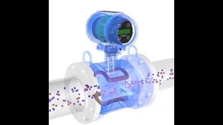 The Electromagnetic Flow Measuring شرح مترجم للعربيه طريقه عمل ال [upl. by Demmer]