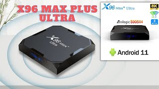 Android TV Box X96 MAX Plus Ultra 464GB Vashtvcom [upl. by Anyehs745]