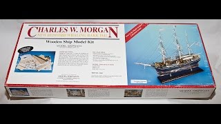 Model ShipWays Charles W Morgan 1841 164 Wooden Ship Model kit [upl. by Rovner240]