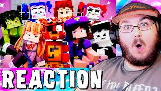 CIRCUS BABYS SLEEPOVER  FNAF Bendy and Friday Night Funkin Animation ZAMinationProductions REACTION [upl. by Allistir]