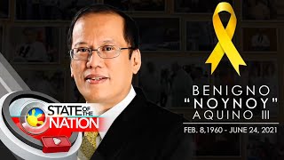 ExPresident Benigno Aquino III dies  SONA [upl. by Anahcra]