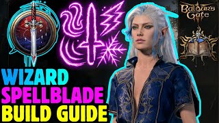 SPELLBLADE Wizard MOD Class Build  Baldurs Gate 3 [upl. by Ennovyhc898]