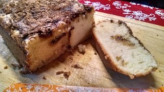 How to Make Streusel Coffee Cake in a Bread Machine [upl. by Ardnatal518]