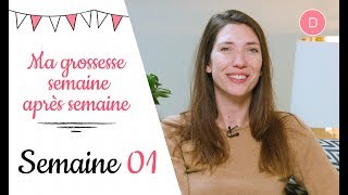 1ère semaine de grossesse  Ma grossesse semaine après semaine [upl. by Neddy]