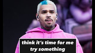 Chris Brown says hes moving away from California I think its time for me to try something [upl. by Murage]