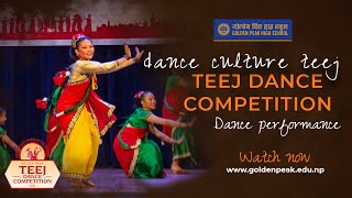 Teej Dance 2080 Odyssey International Academy Code 01  Spectacular Dance Performance [upl. by Suivatra]