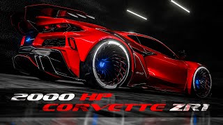 2025 Chevy Corvette ZR1 2000HP wide body [upl. by Dwan395]