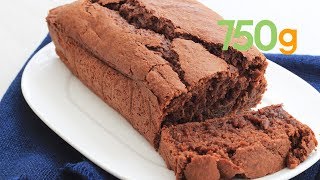 Recette du cake vegan banane et chocolat  750g [upl. by Lurie]