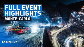 WRC2 Event Highlights  WRC Rallye MonteCarlo 2024 [upl. by Ivory]