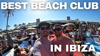 BEST BEACH CLUB IN IBIZA NASSAU BEACH CLUB [upl. by Ewolram437]