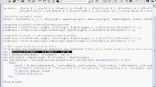 Tutorial 26  Stochastic divergence  Tradestation EasyLanguage tutorials from Markplexcom [upl. by Cullie]