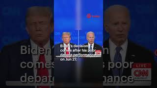 US Election Big Update  Joe Biden Withdraws From US Presidential Election Endorses Kamala Harris [upl. by Kalfas662]