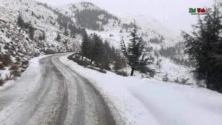 Images De La Neige Sur Les Hauteurs De TiziOuzou … Les Détails … [upl. by Dyrrej396]