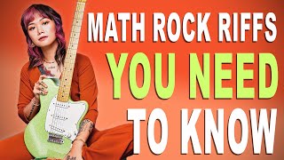 5 Math Rock Riffs That Will Make You A Better Player in 2024 [upl. by Rai]