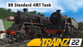 Trainz 22  New Standard 4MT Tank Locomotive Review amp Showcase [upl. by Kcirtapnhoj714]