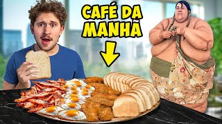 Fiz a dieta do homem mais pesado do mundo por 24h [upl. by Gnet]