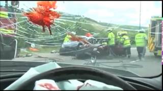 accident routier attention video choc [upl. by Rehoptsirhc367]