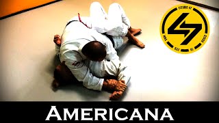 BJJ  🌎 AMERICANA  Técnicas de Jiu Jitsu en español  Sumisiones 1 [upl. by Ahsiena]