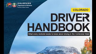 Colorado Driver Handbook Rev 2023 Audio Video Book v1 2024 HD Bookmarked Chapters [upl. by Haeli]