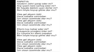 HiraiZerduş Papatya Orjinal Karaoke [upl. by Claiborn]