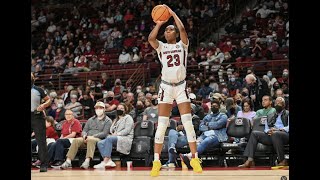 Bree Hall I Spot Up amp PullUp Midrange amp Threes I South Carolina 2223  WNBA Draft 25 Prospect [upl. by Ennael]