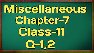 Q 8 Miscellaneous Chapter11 Conic Section Class 11 Math [upl. by Pfeffer]