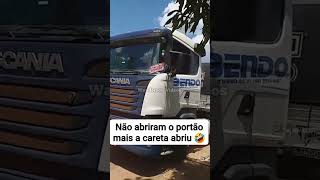 Não quiseram abrir o portão olha o que o motorista fez [upl. by Polivy743]