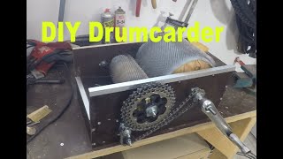 DIY Drumcarder [upl. by Ielerol]