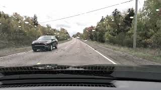 Fall Colours Drive  Hopewell Rocks to Moncton New Brunswick Canada NB114 N [upl. by Zizaludba970]