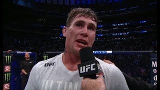 UFC 244 Darren Till Octagon Interview [upl. by Eniawtna]