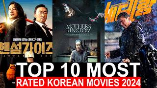 Top 10 Highest Rated Korean Movies 2024  Popular Korean Films To Watch On Netflix Disney Right Now [upl. by Marelya]