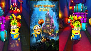 Vacationer Minion  Minion Rush Halloween Update 2024  TASTY SPOOKY STORY [upl. by Adlin894]