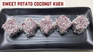 Sweet Potato Coconut Kueh [upl. by Ahsiena688]