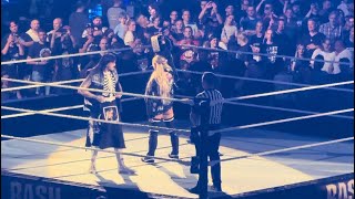 WWE Bash In Berlin Liv Morgan amp Dominik Mysterio Full Entrance [upl. by Nittirb117]